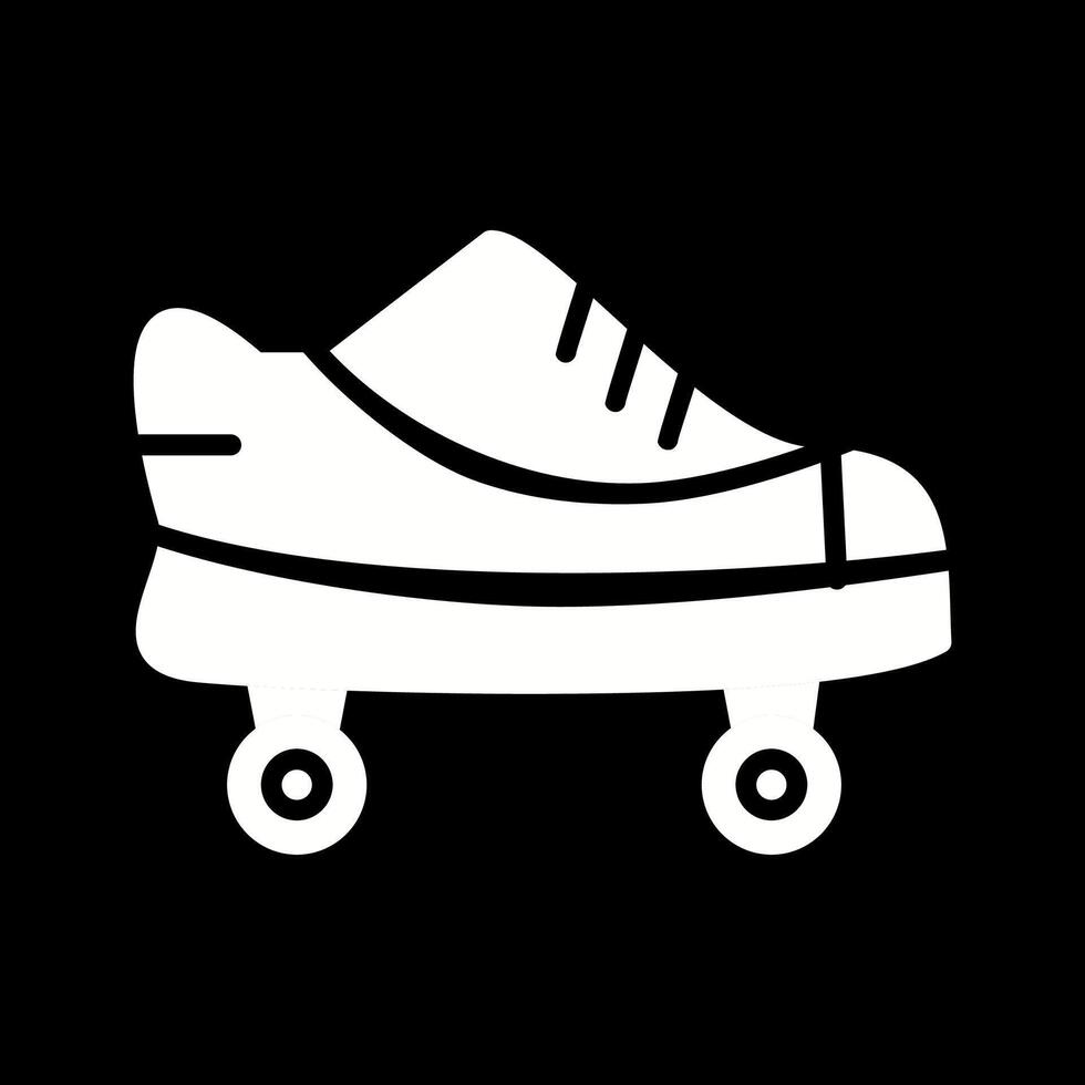 patines, vector, icono vector