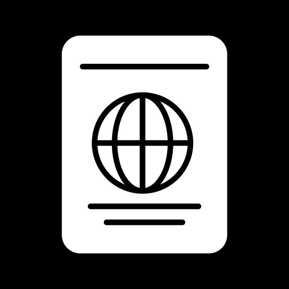 Passport Vector Icon