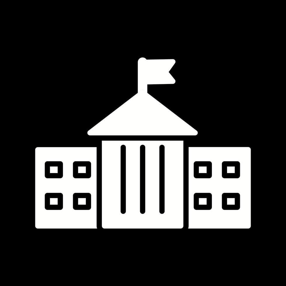 icono de vector de edificio presidencial
