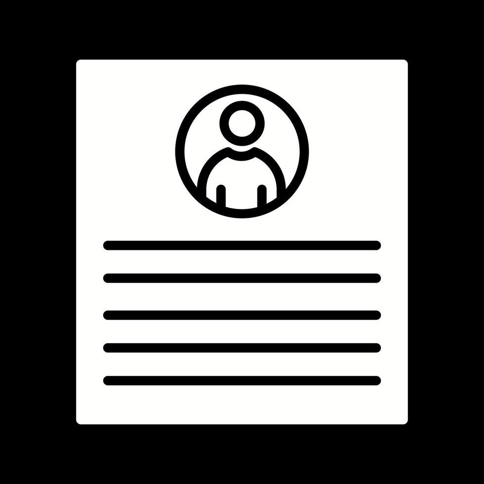 Client Profile Vector Icon