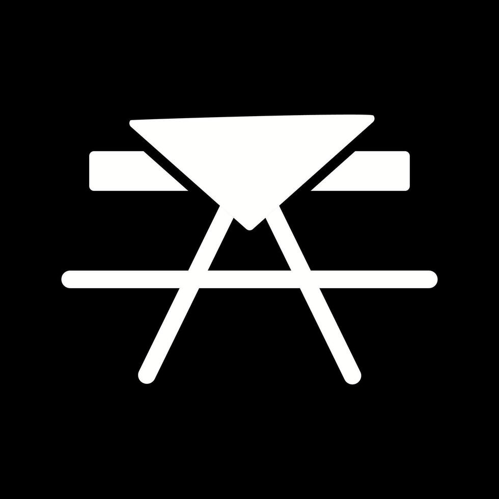 Picnic Table Vector Icon