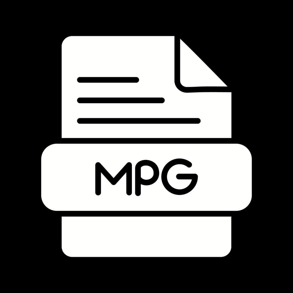 MPG Vector Icon