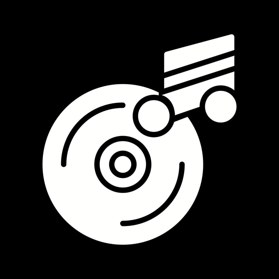 Music CD Vector Icon