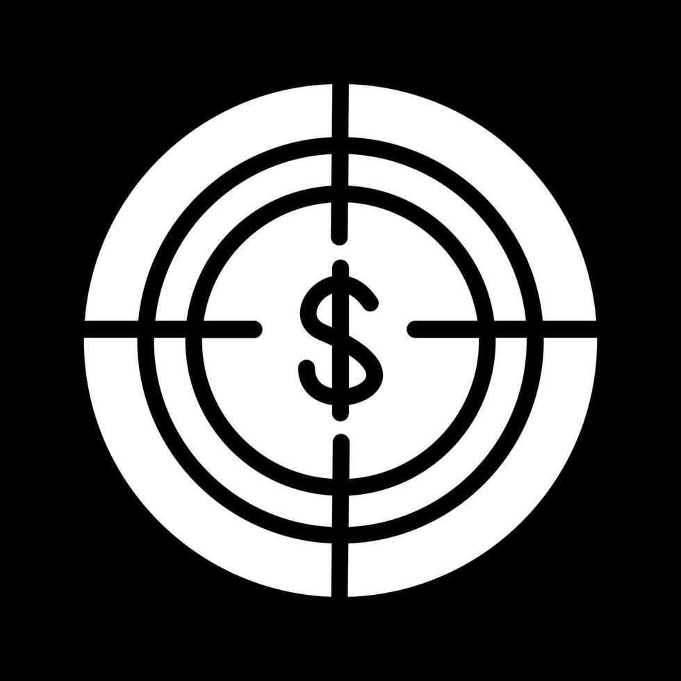 Economic Target Vector Icon