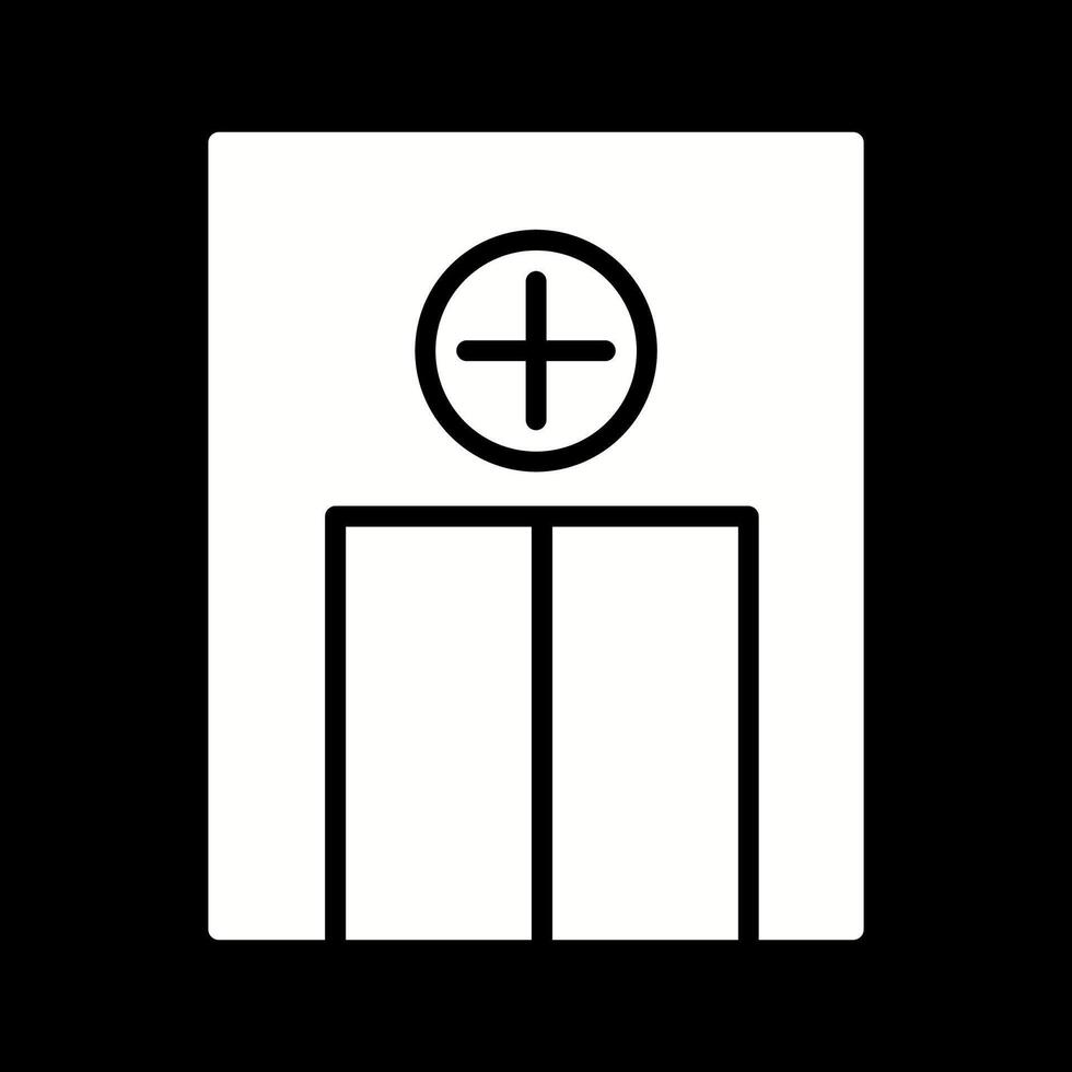 Emergency Room Vector Icon