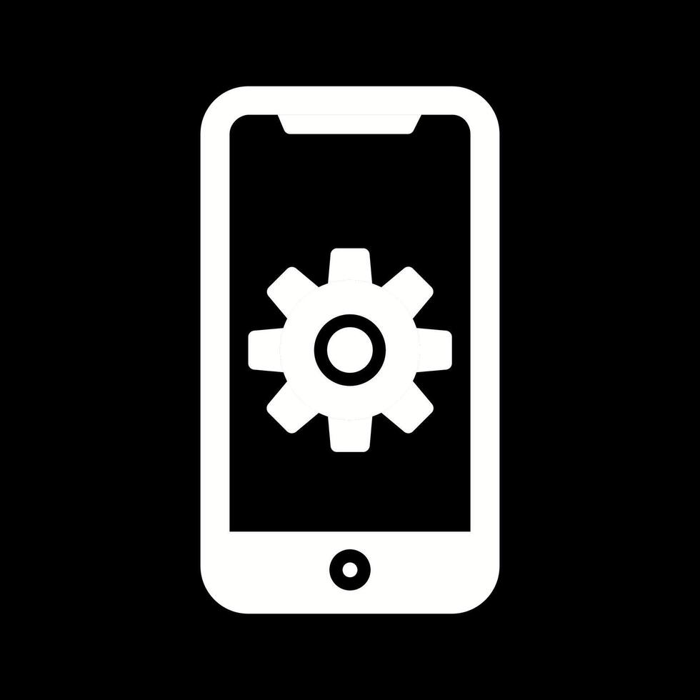 Mobile App Developing Vector Icon