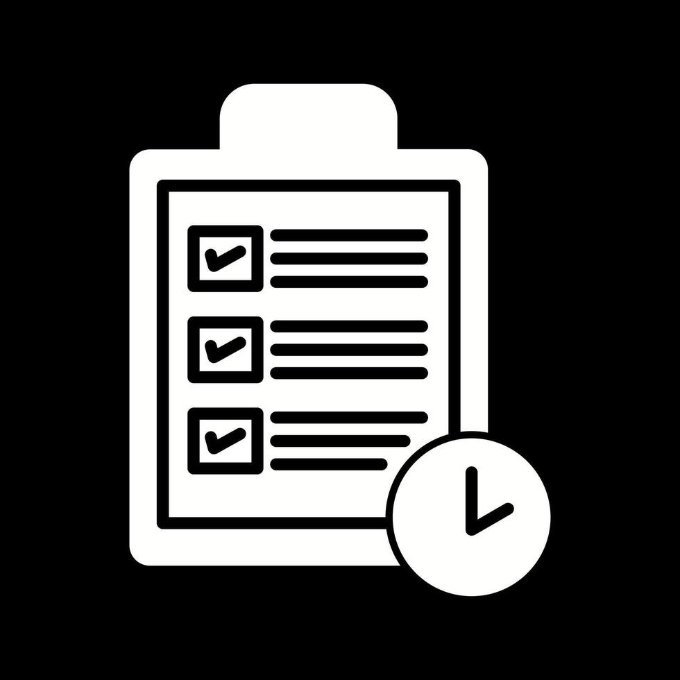 Content Planning Vector Icon
