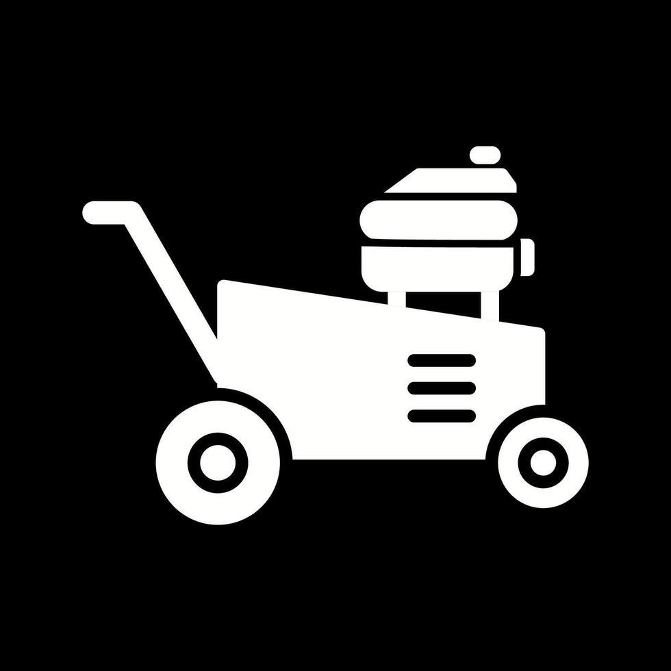 Lawn Mower Vector Icon