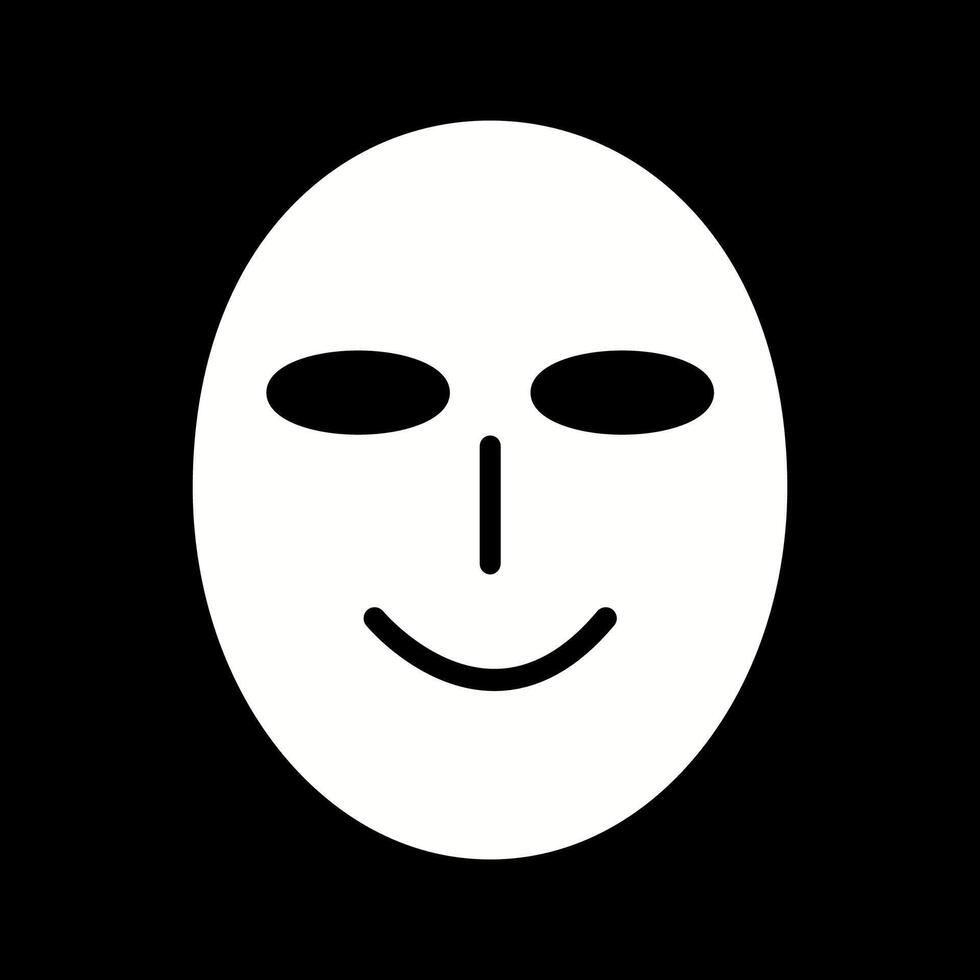 Ancient Face Mask Vector Icon