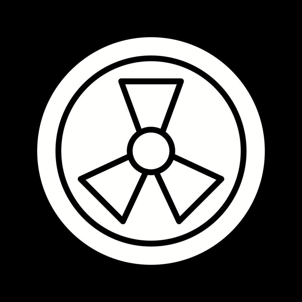 Radiation Vector Icon