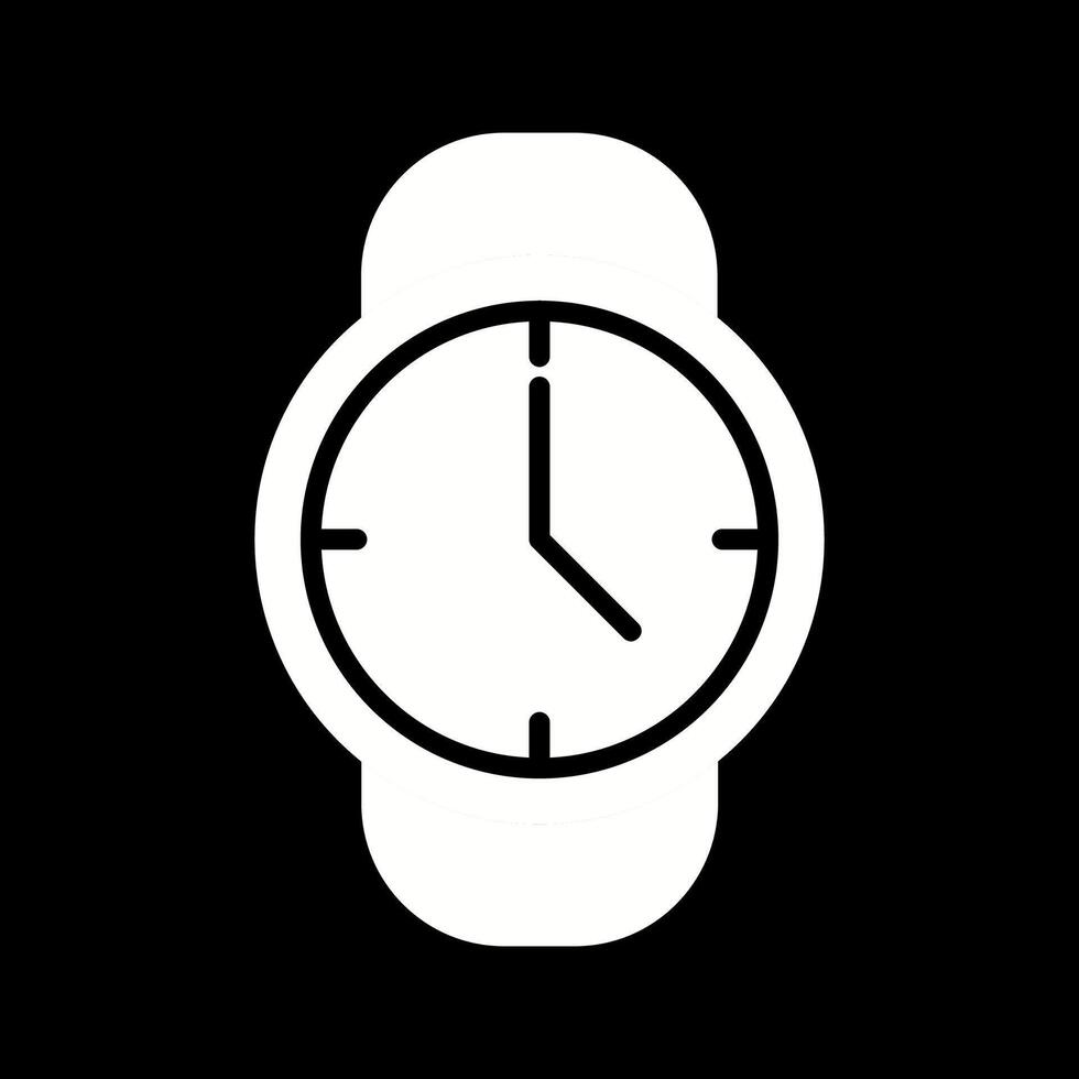 reloj, vector, icono vector