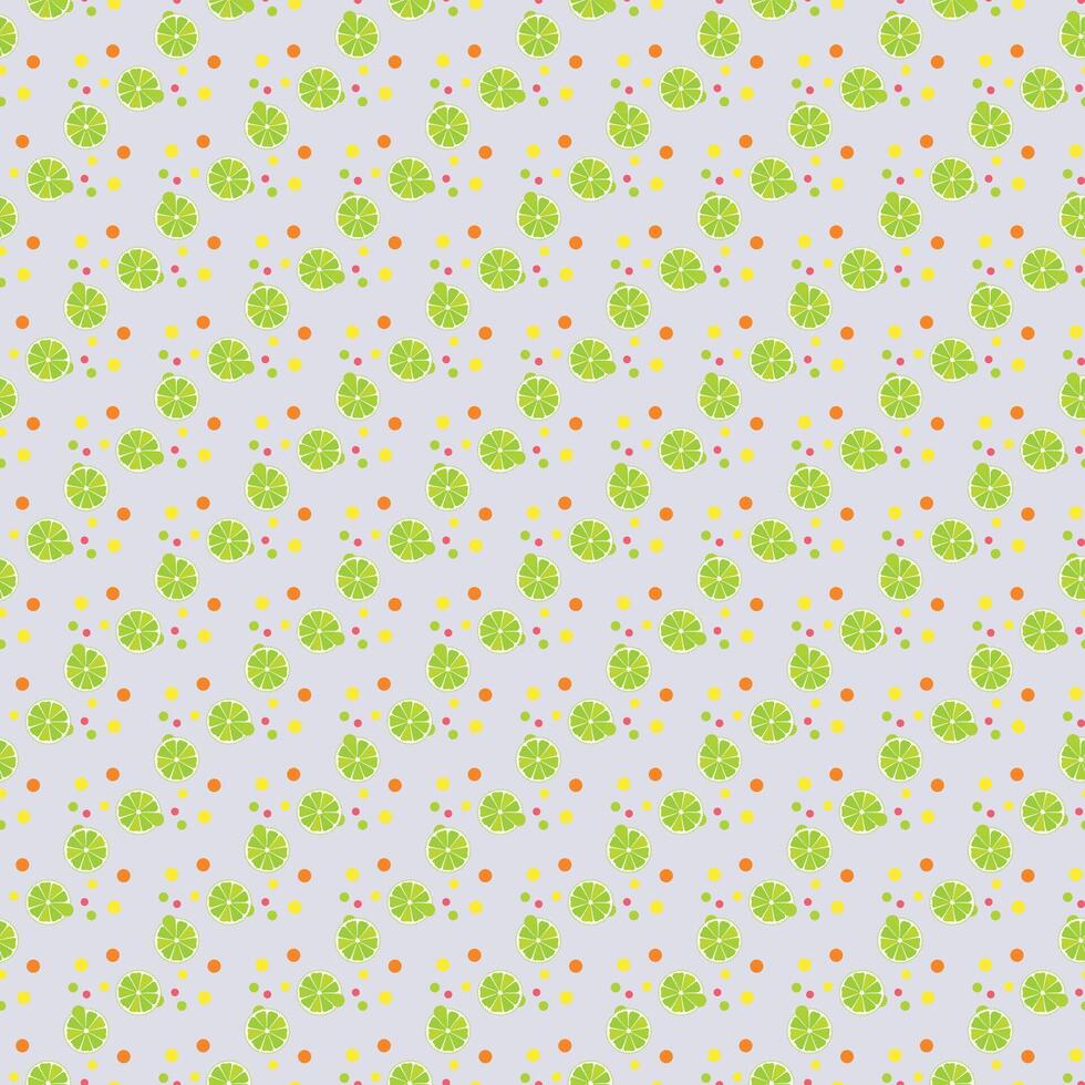 Fresh And Juicy Seamless Vector Pattern Design