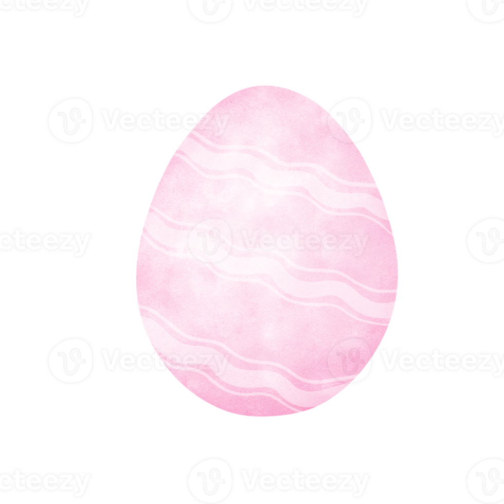 påsk ägg vattenfärg png