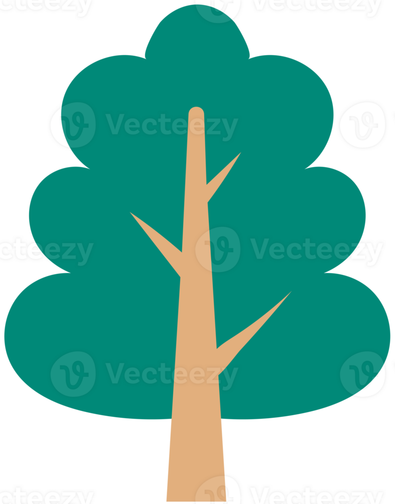 Cute Big Tree Clipart png