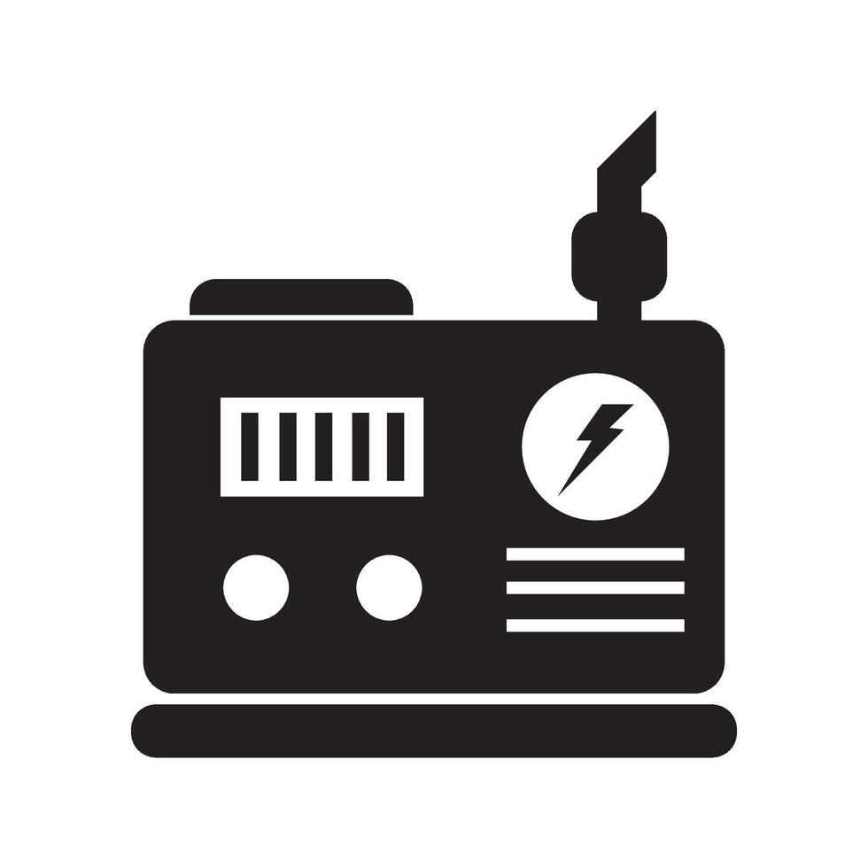 generator icon logo vector design template