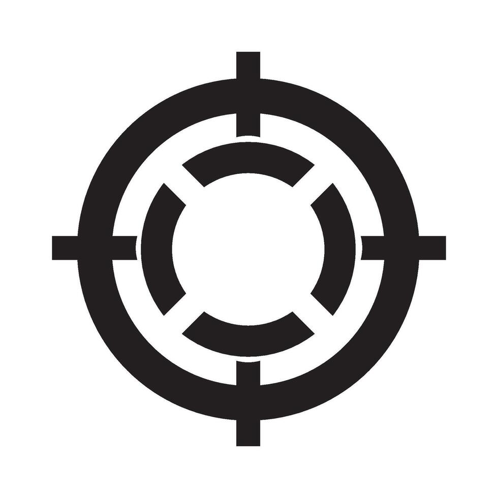 target accuracy icon logo vector design template
