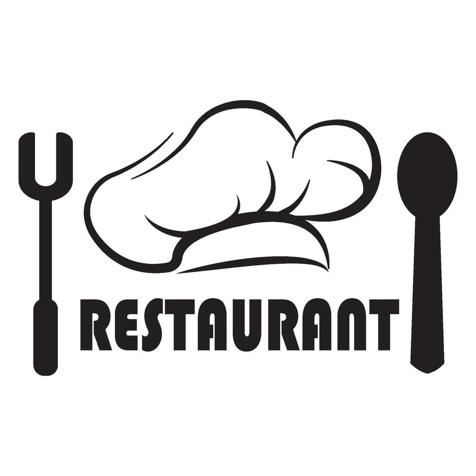 restaurant icon logo vector design template