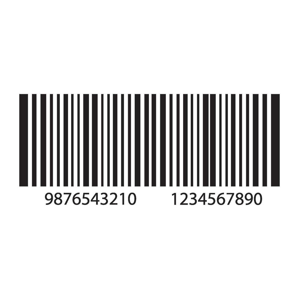 barcodes icon logo vector design template