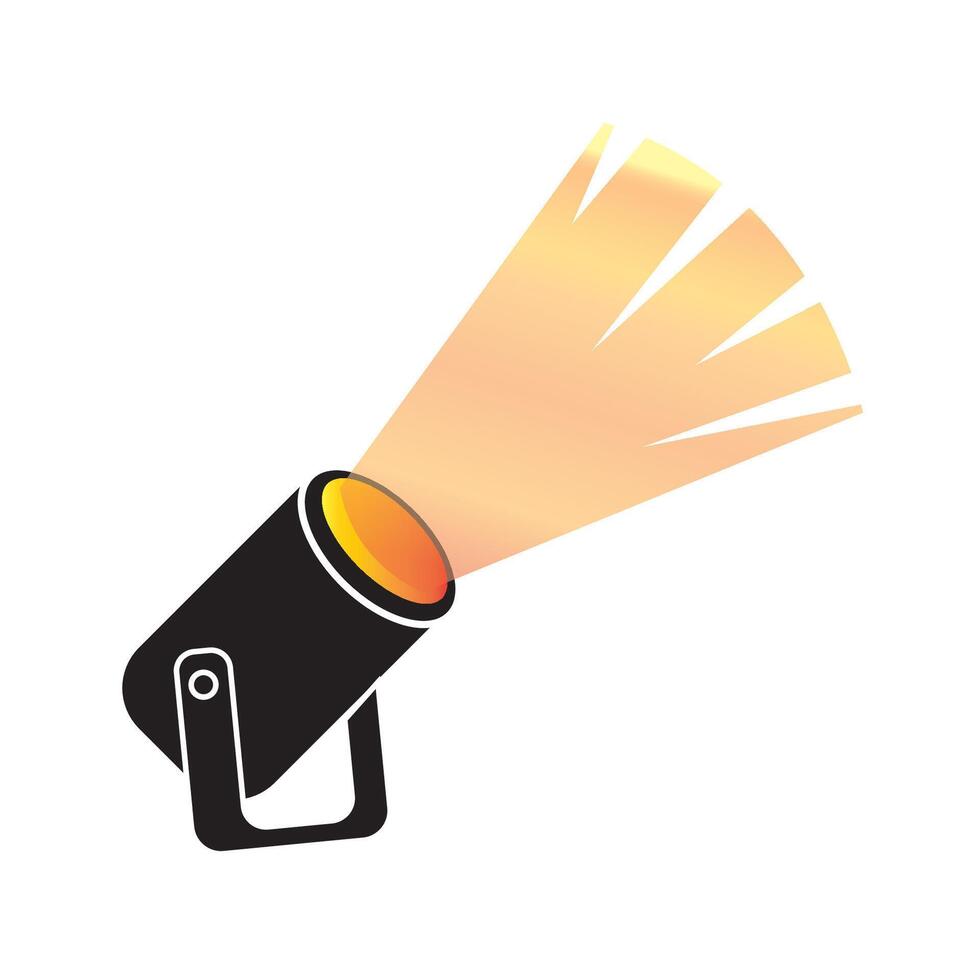 spotlights icon logo vector design template