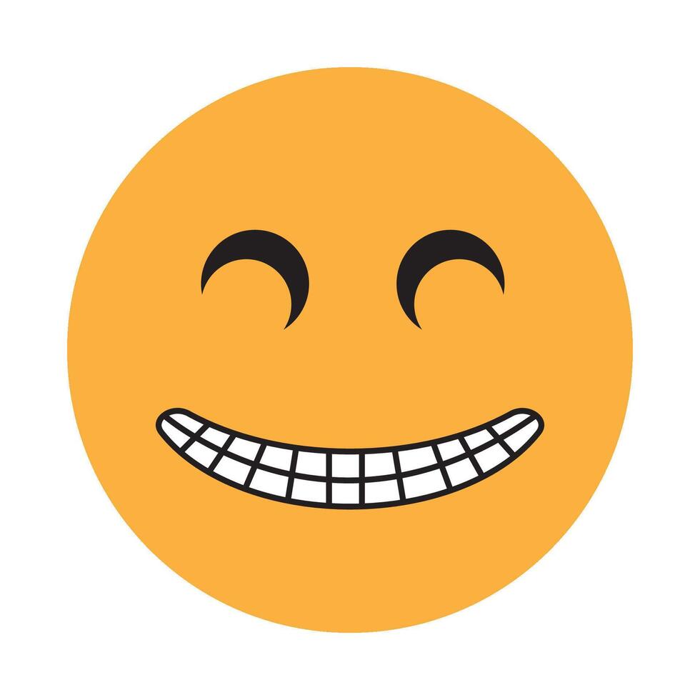 smile icon logo vector design template