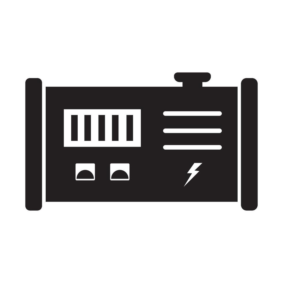 generator icon logo vector design template
