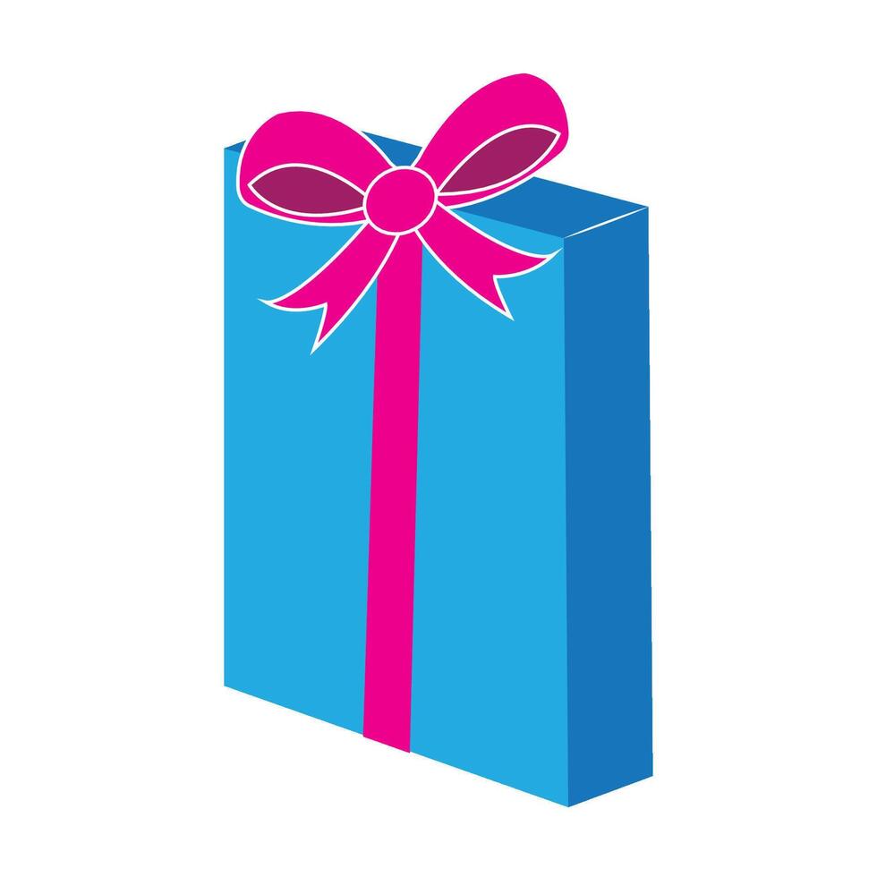 gift box icon logo vector design template