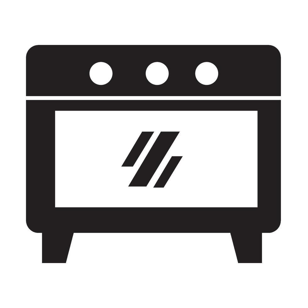 oven icon logo vector design template