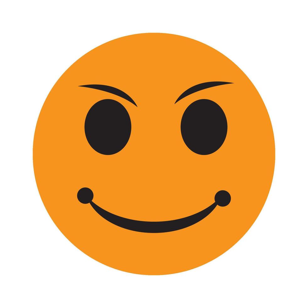 smile icon logo vector design template