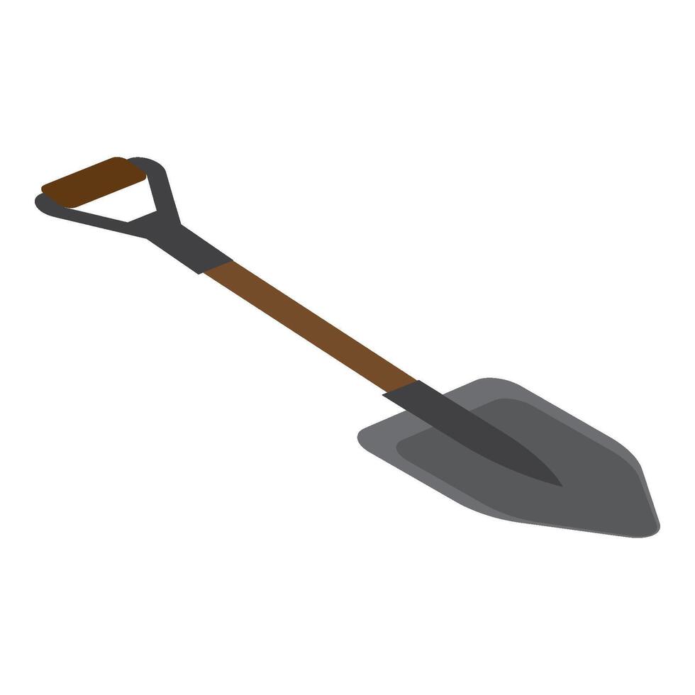 Sand shovel icon logo vector design template