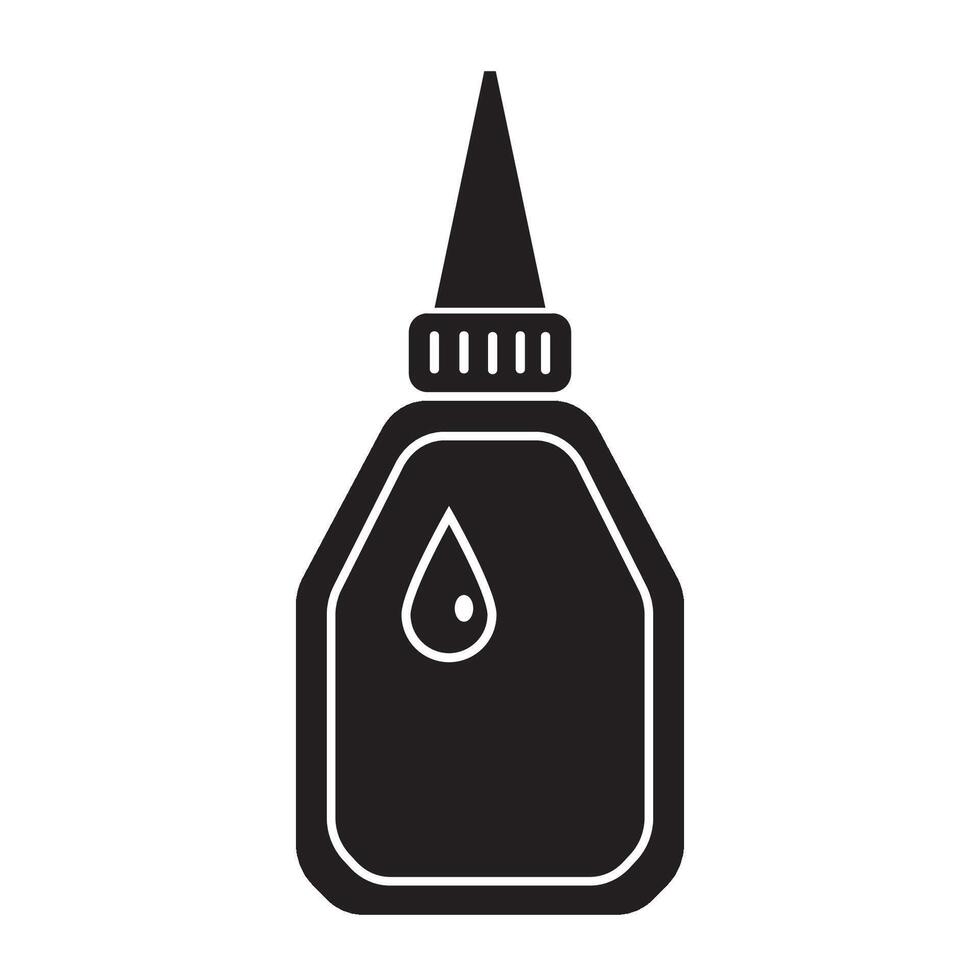 glue icon logo vector design template