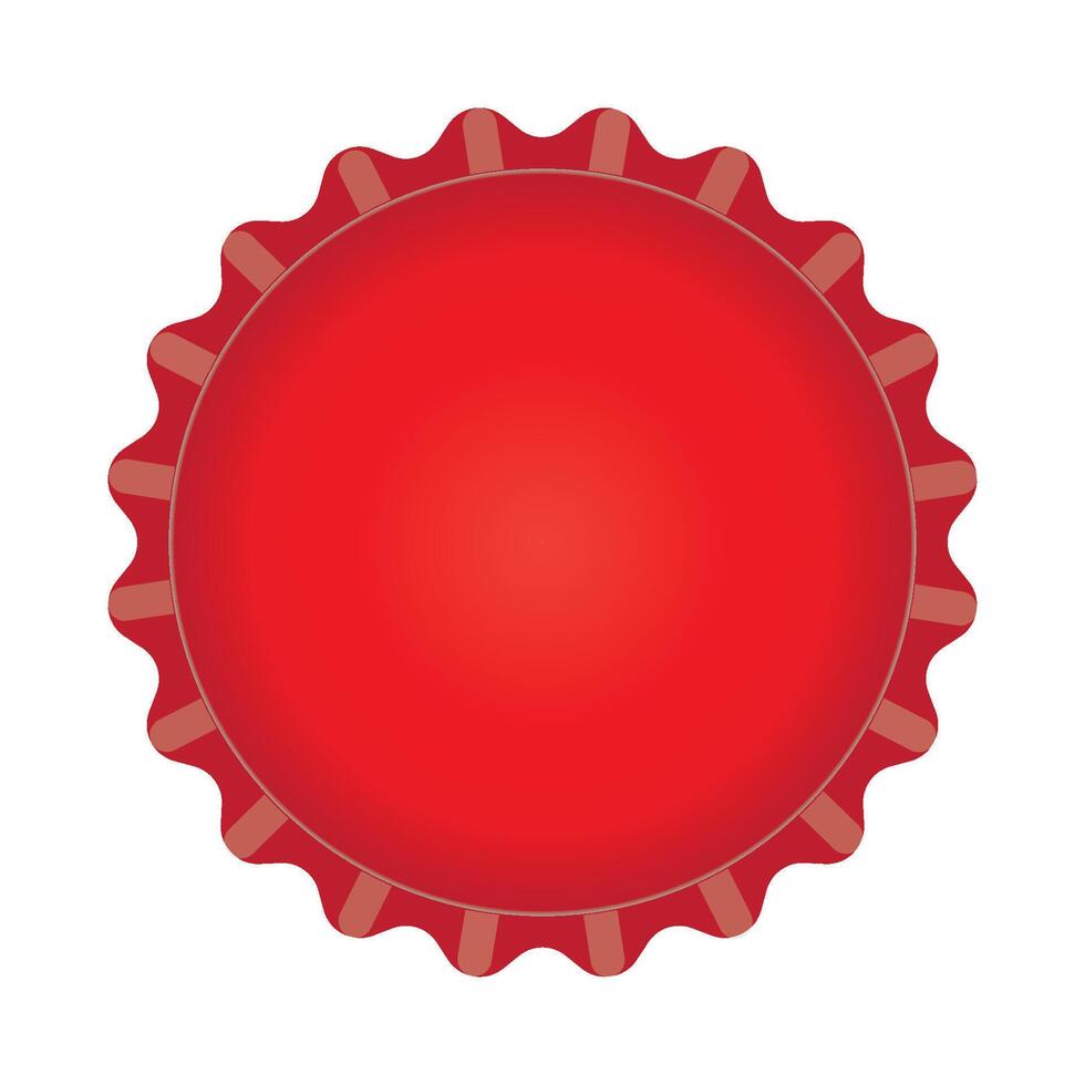 bottle cap icon logo vector design template