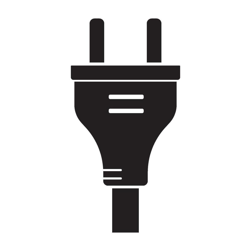 plug icon logo vector design template