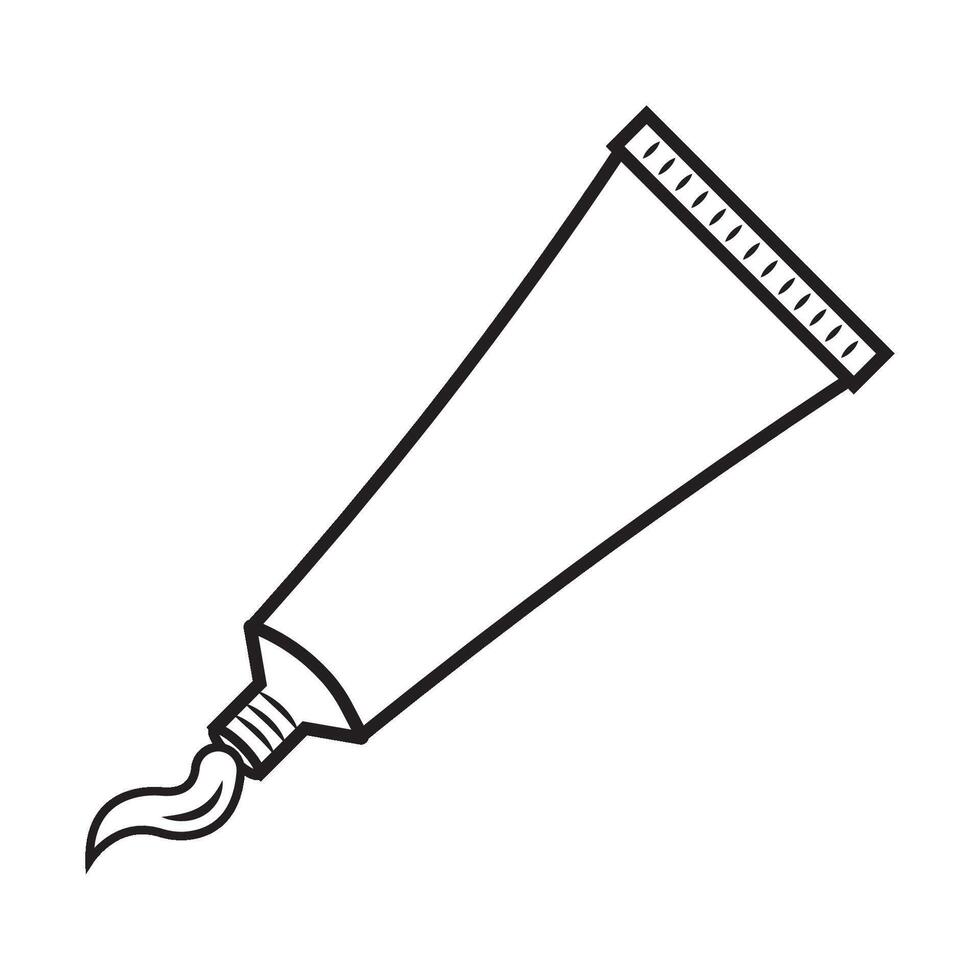 toothpaste icon logo vector design template