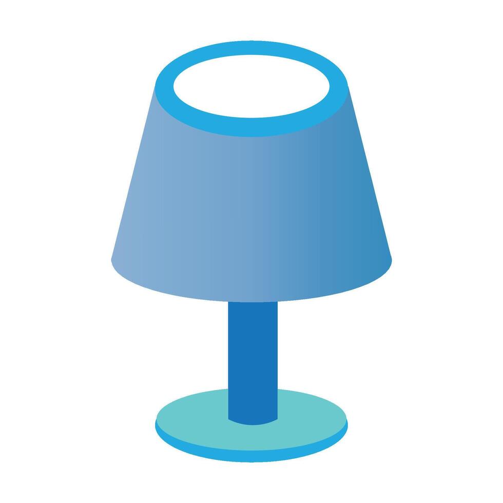 night lamp icon logo vector design template