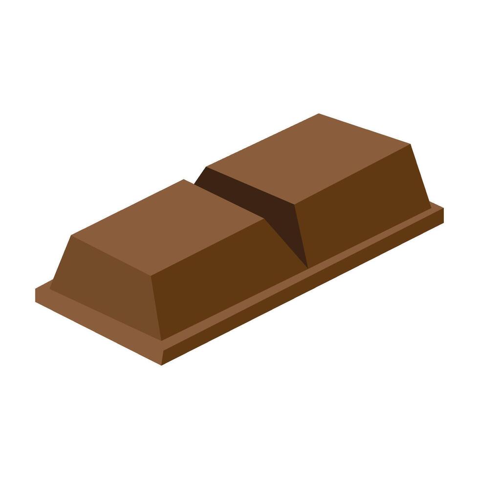 chocolate icono logo vector diseño modelo