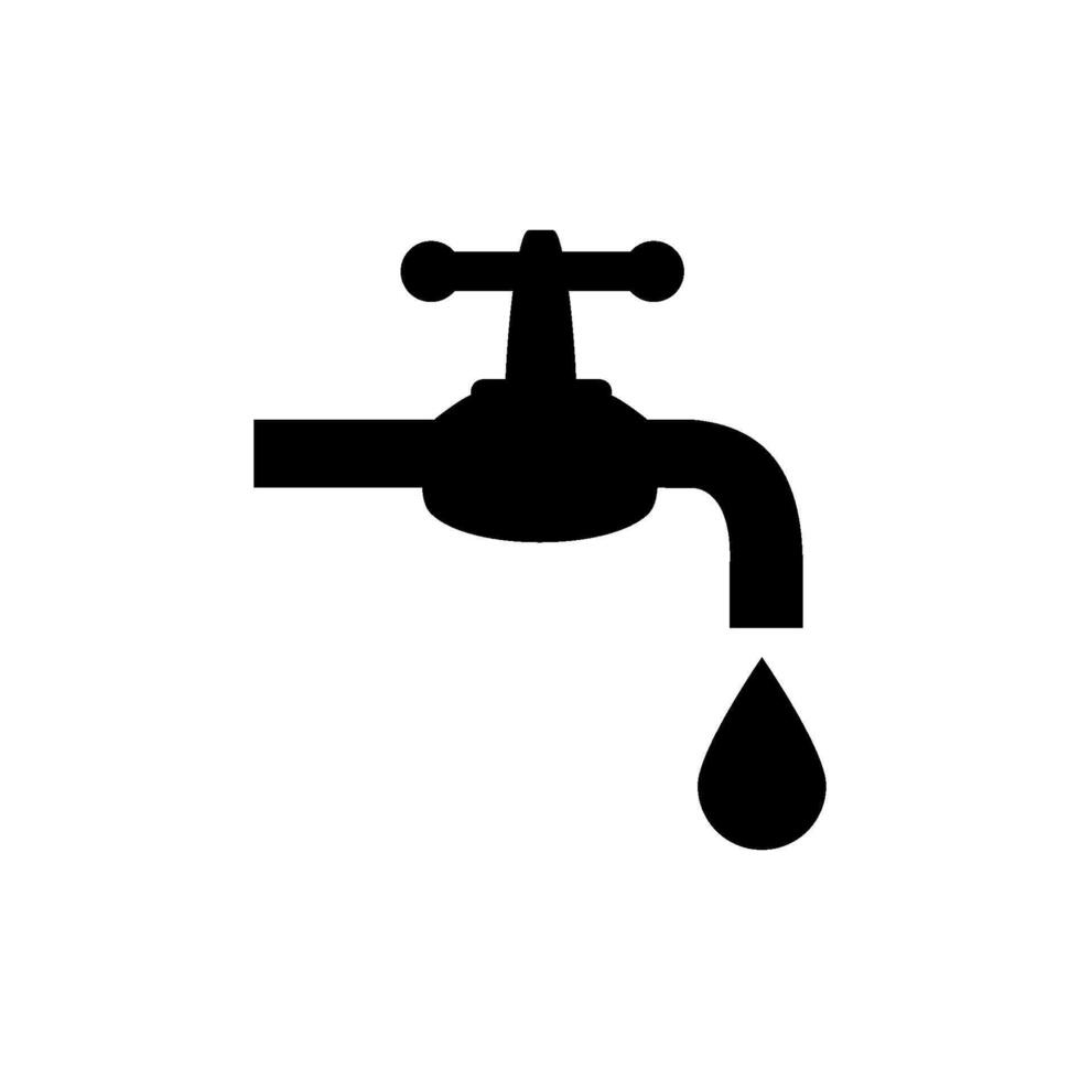 agua grifo icono vector diseño plantillas