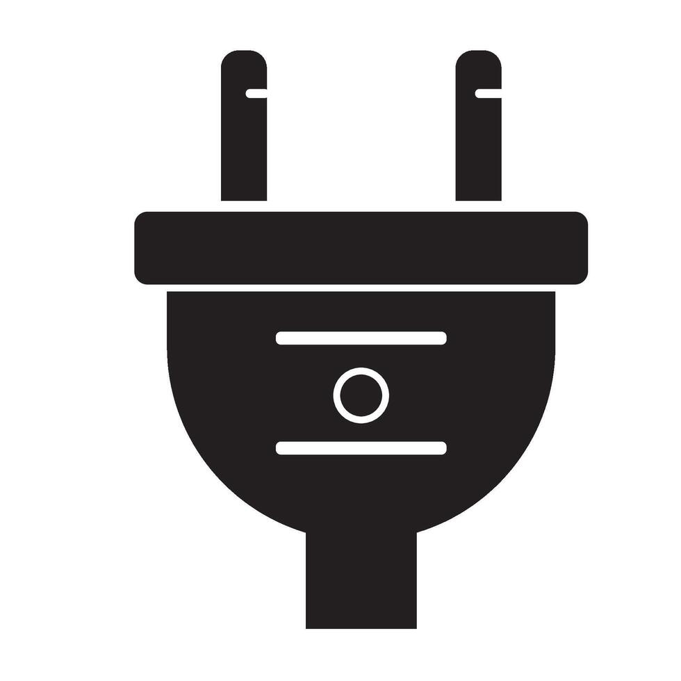 plug icon logo vector design template