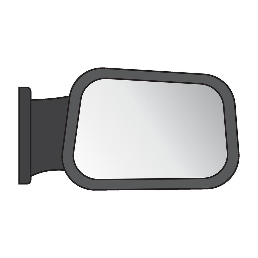 car rearview mirror icon logo vector design template