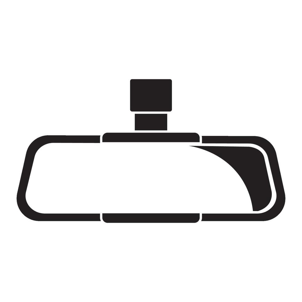 car rearview mirror icon logo vector design template