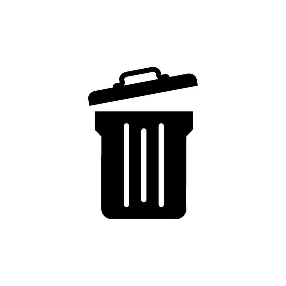 trash icon vector design templates