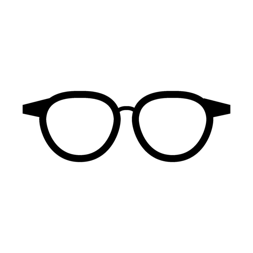 plantilla de diseño de vector de icono de gafas