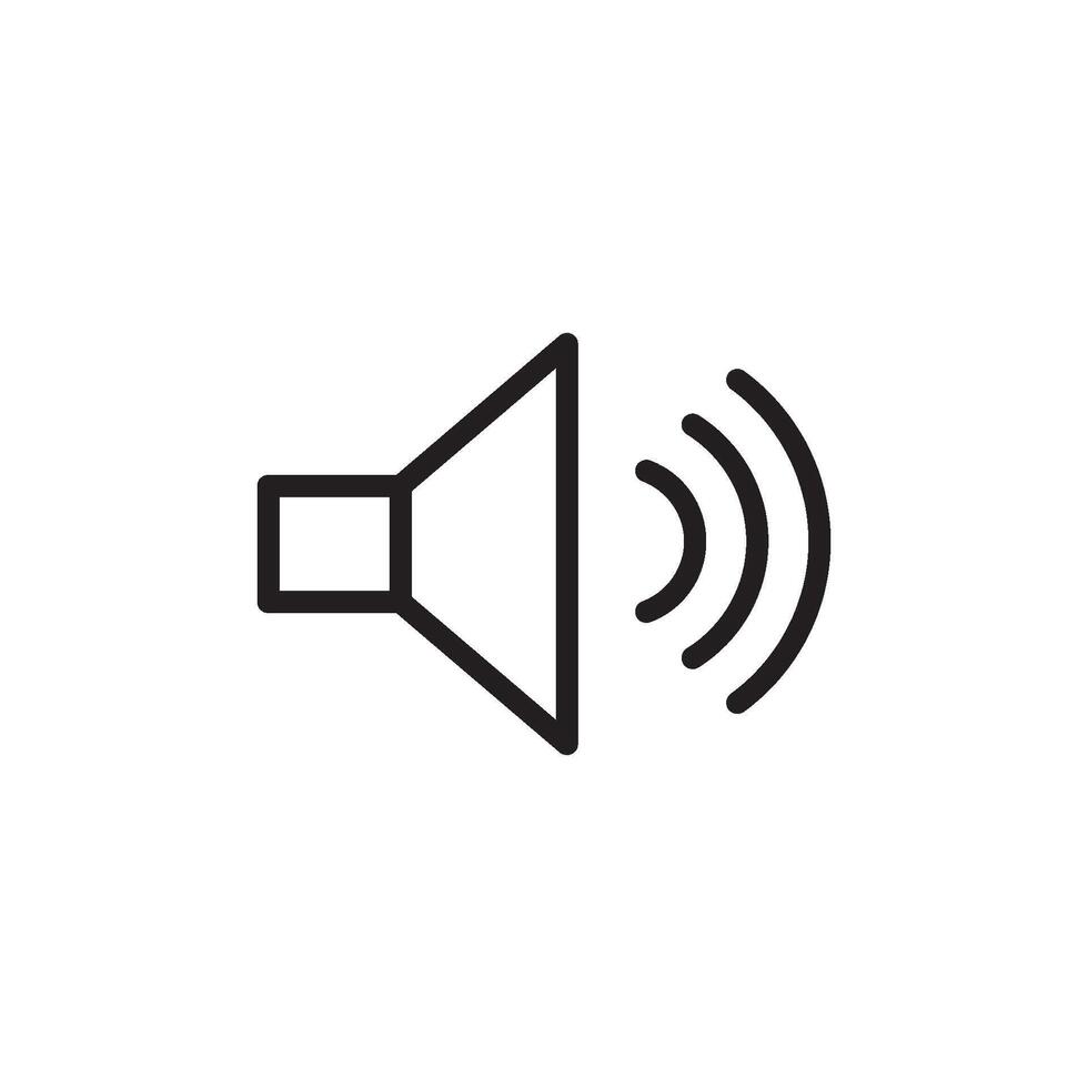 sound icon vector design templates