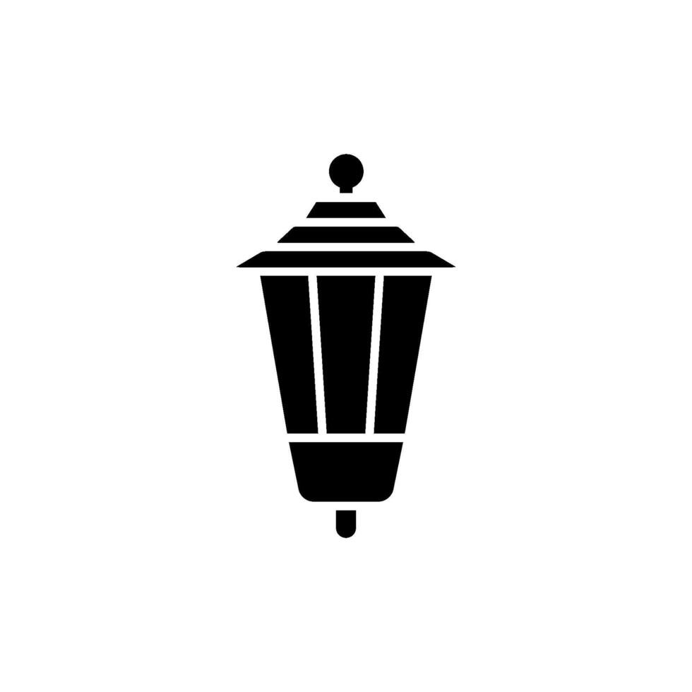 garden lamp icon vector design templates simple