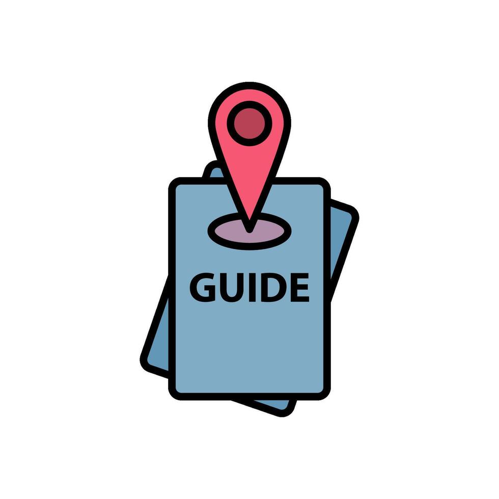 guide icon vector design templates