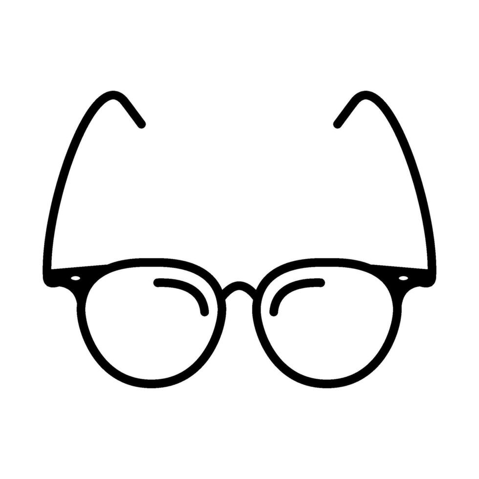 glasses icon vector design template