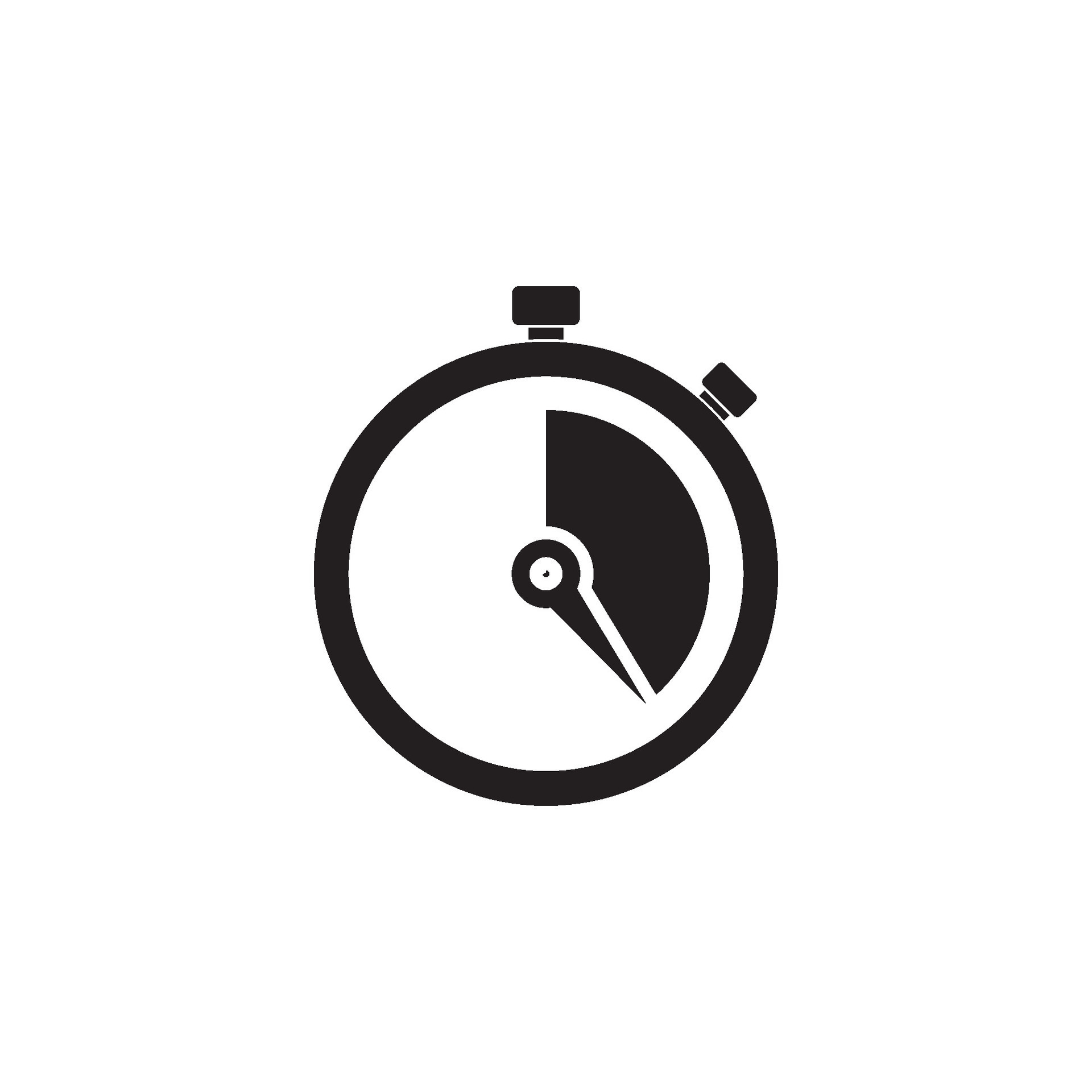 watch stop icon vector design template 40249281 Vector Art at Vecteezy