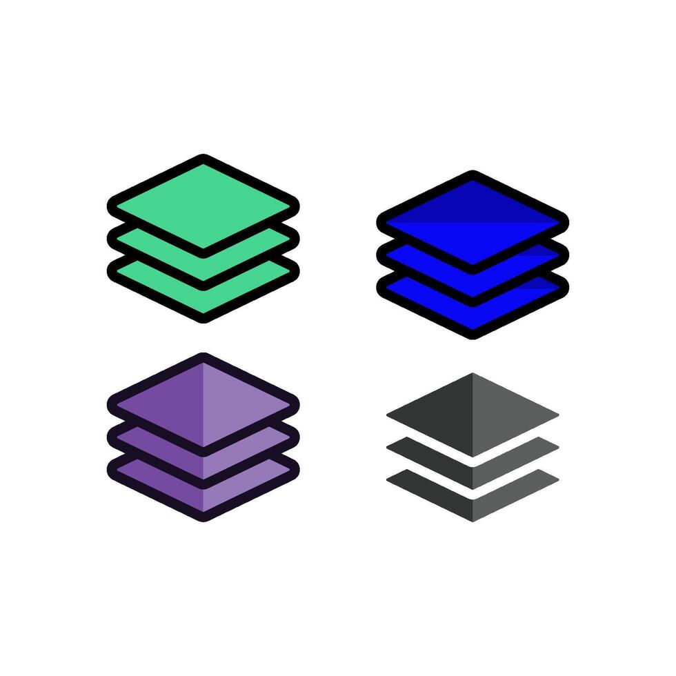 floor icon vector design templates simple