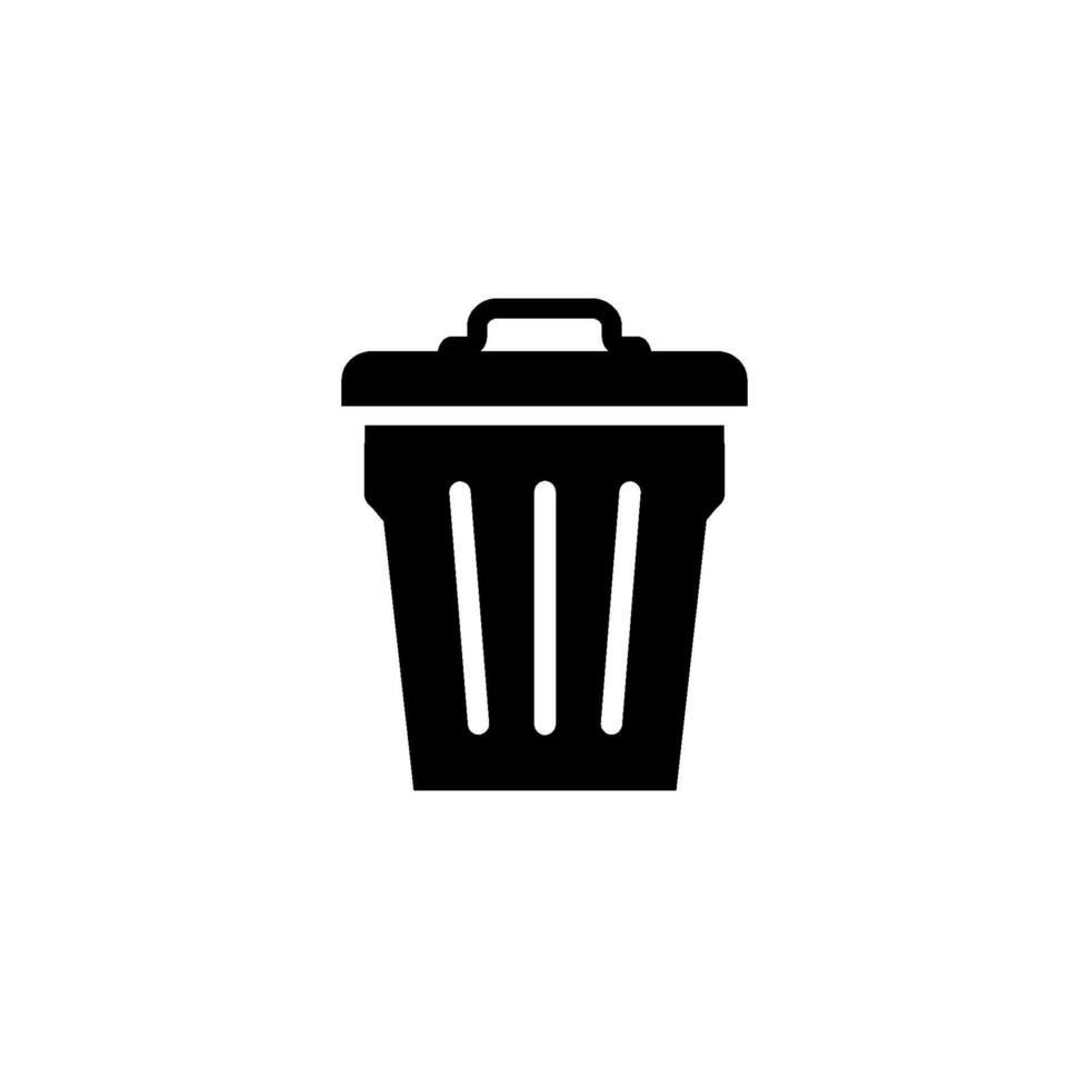 trash icon vector design templates