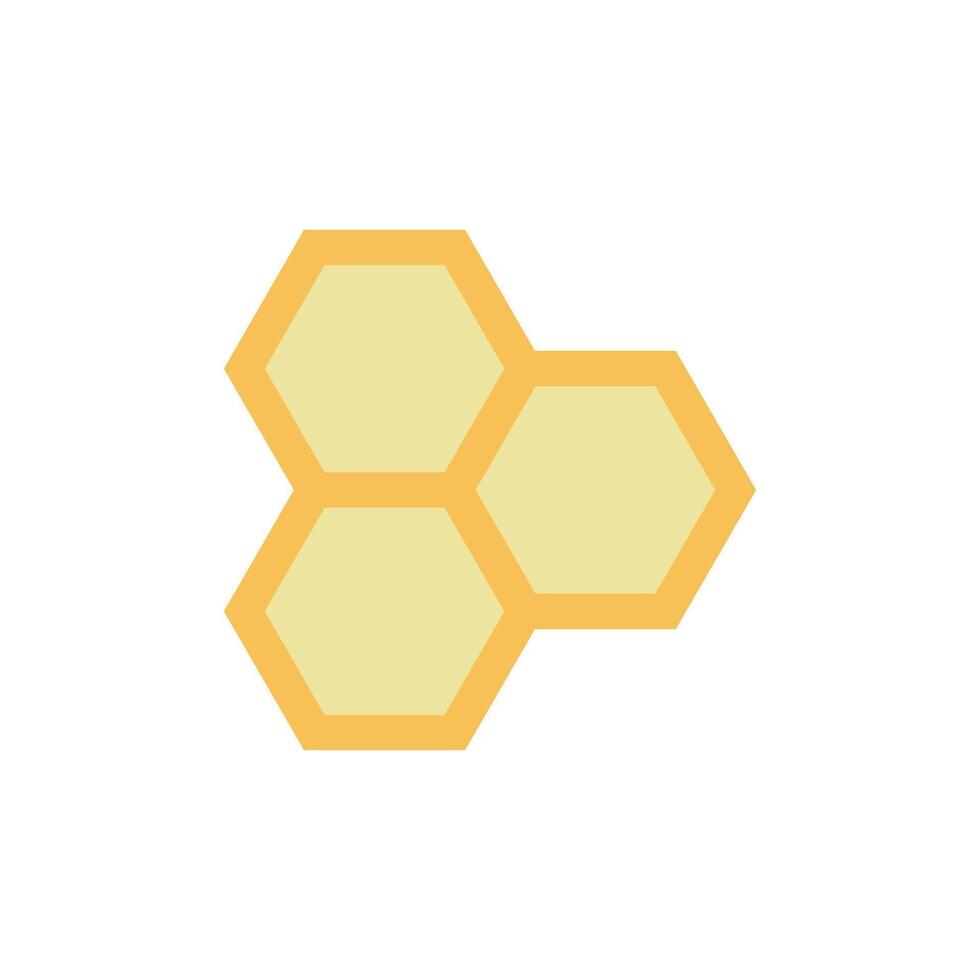 honey comb icon vector design template