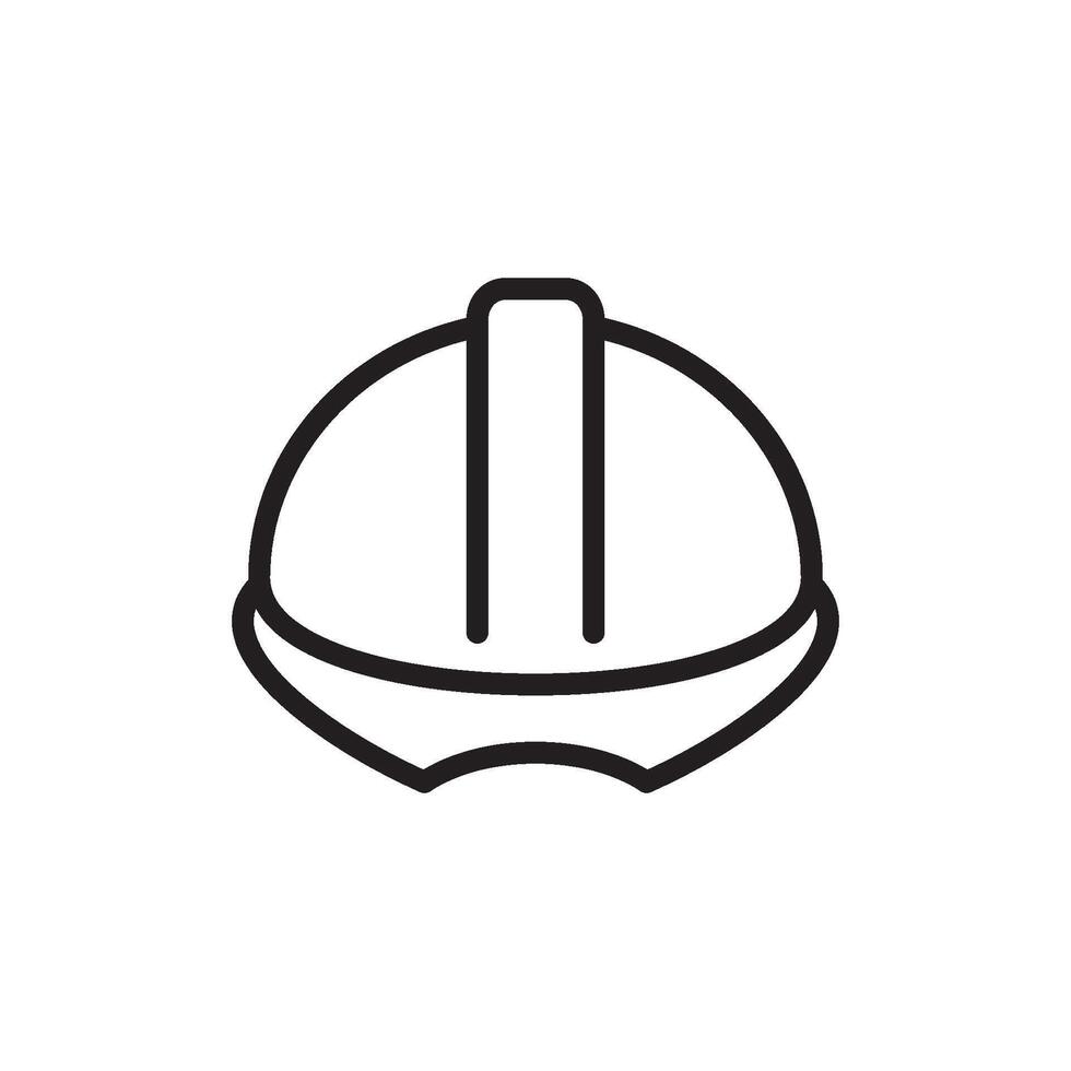 safety helmet icon vector design templates